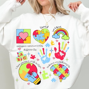 Everyone communicates differently Png, Autism Png, Autism Month Png, Autism Mom Png, Autism T Shirt Png, Speech Pathologist Png