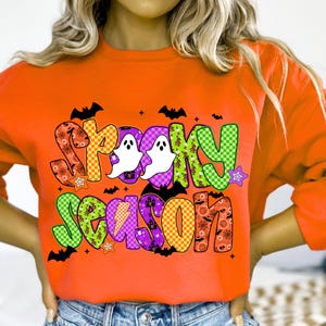 Spooky Preppy Halloween PNG | Retro Halloween Sublimation Design | Gothic Aesthetic PNG | Cute Spooky Season PNG | Halloween Shirt png