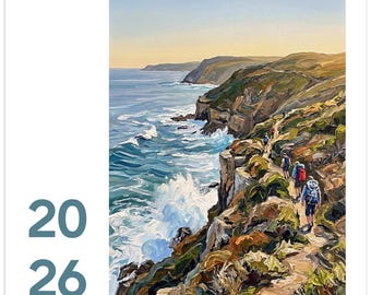 Australian Coastlines - vierkante wandkalender 2026