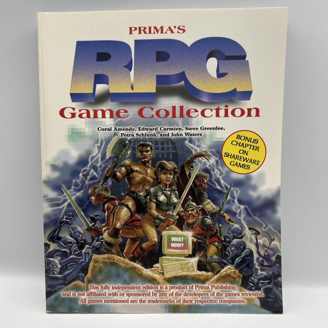 RPG Game Collection (secrets of the Games Series) PB Book by Prima ...