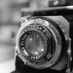 Antique Kodak in Black and White