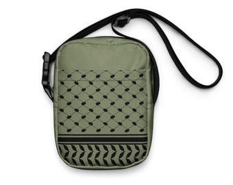 Bolso de hombro con diseño de kuffiya palestina Bolso bandolera utilitario