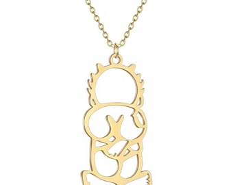 Collar colgante chapado en oro Handalah (Hanzala)