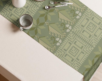 Palestinian Printed Pattern Table runner