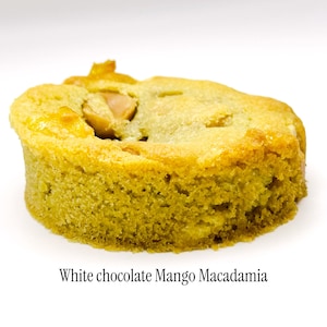 White Chocolate Mango Macadamia cookie