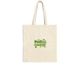 ¡Siente suerte! Bolso de mano, diseño verde de la suerte / accesorio con vibra de la suerte