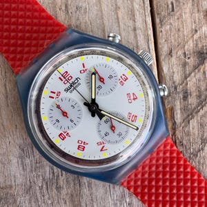 Swatch watch vintage 1996 - Etsy 日本