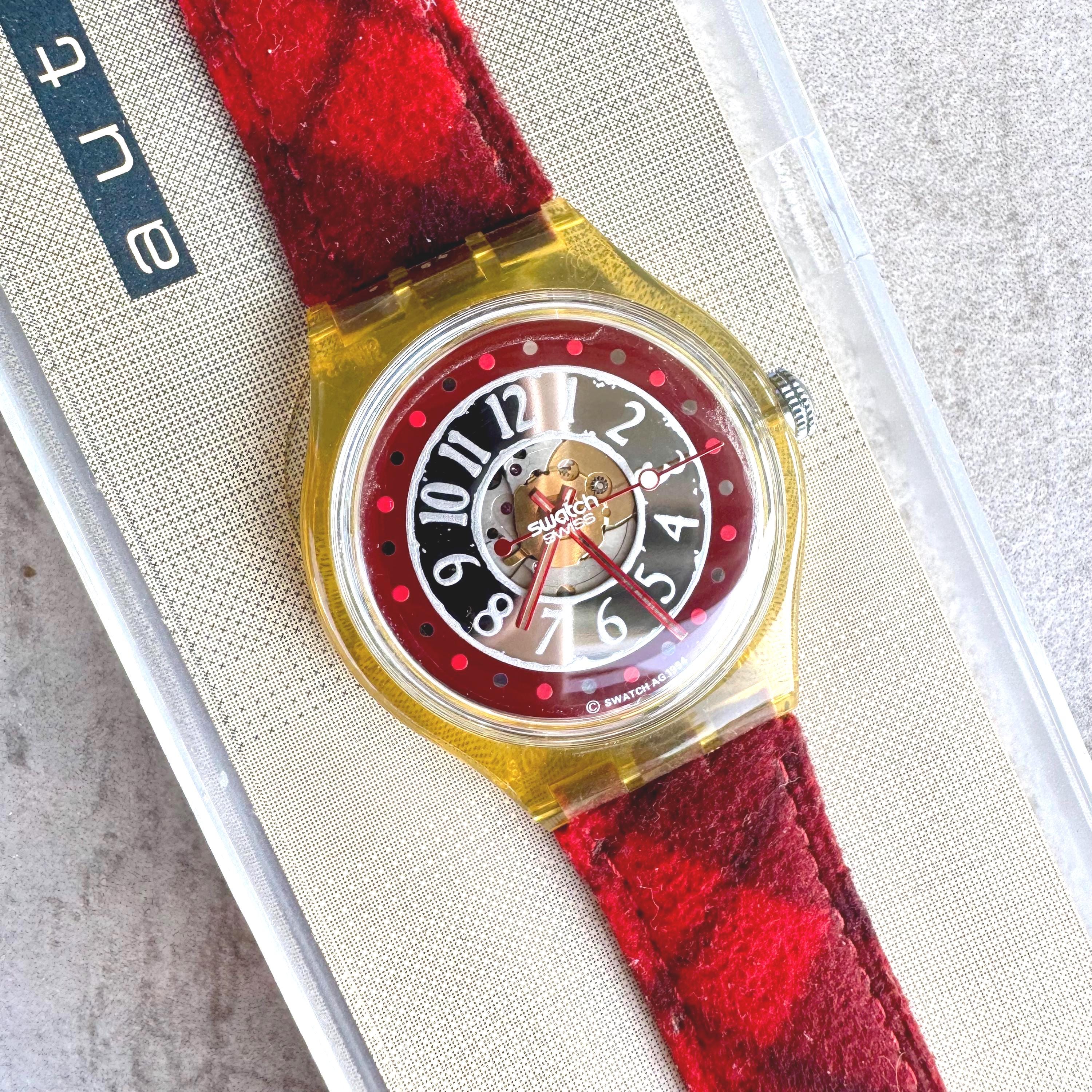 Vintage Swatch Automatic Skeleton Watch Mc Killop SAP103  display picture 3