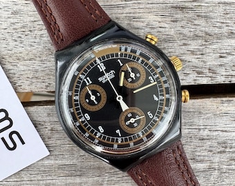 Vintage Chrono Swatch Sand Storm SCB104 from 1990's - Rare