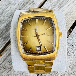 Vintage Candino Automatic Gold Plated Men’s Watch – 34mm – Swiss Made Runs Well Serviced