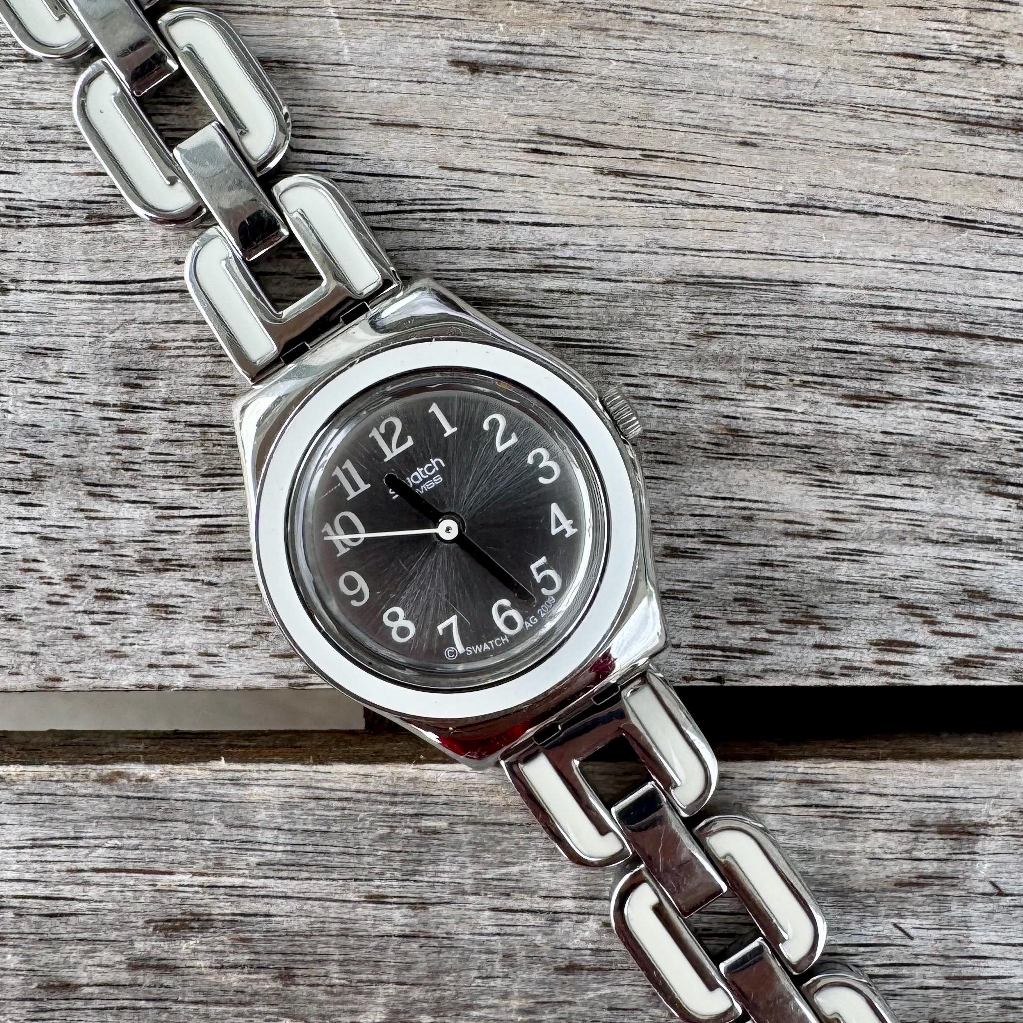 Vintage Swatch Irony Lady Watch “white Chain” YSS254G  display picture 1