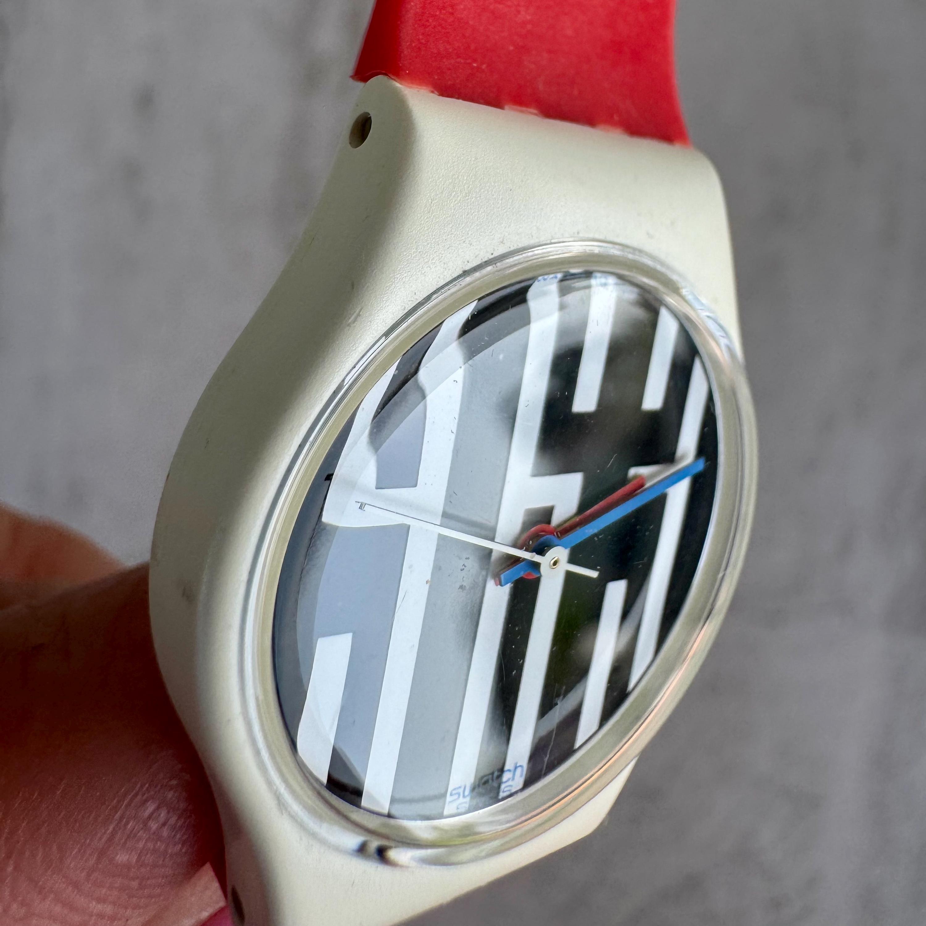 Vintage Swatch Watch Speed Limit LW117 | Compact Size for 