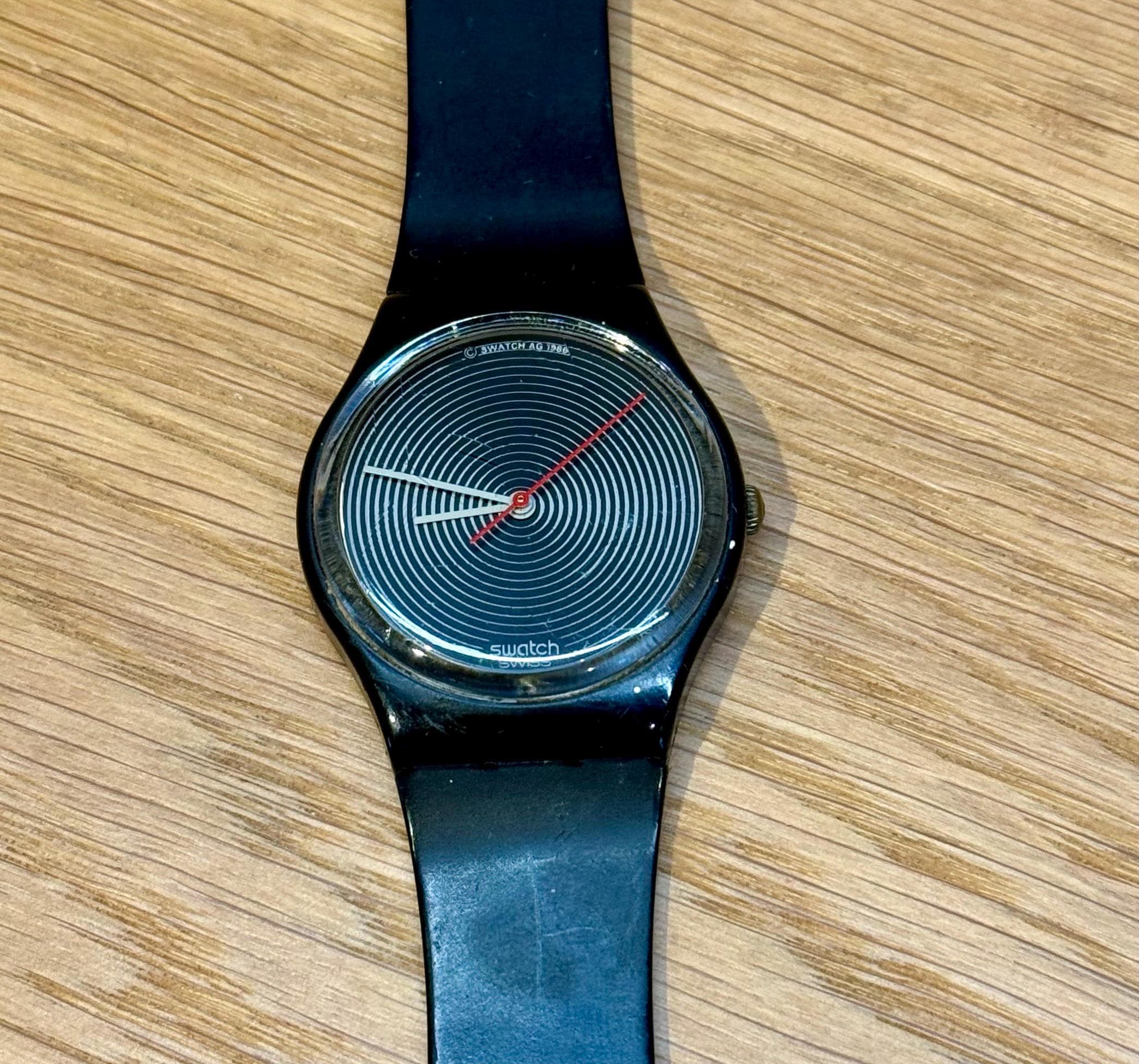 Sehr seltene Vintage Swatch Gem SOTO GB109 von 1986, einzigartiges