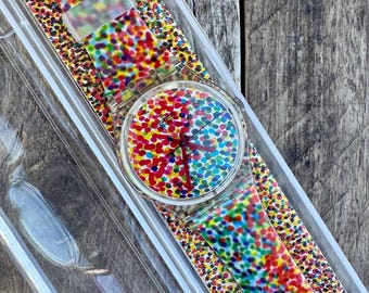 Żywy zegarek Swatch „Lots of Dots” z 1992 roku – nienoszony, w pudełku