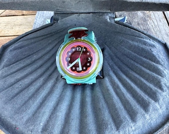 Vintage Swatch POP “Soupe de Poisson” PWZ106PACK (1993) – NOS, Working, Complete Special Packaging