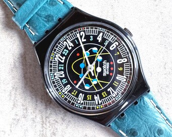Swatch Gent Froggy Weather Watch Gn217 - Etsy display picture 3