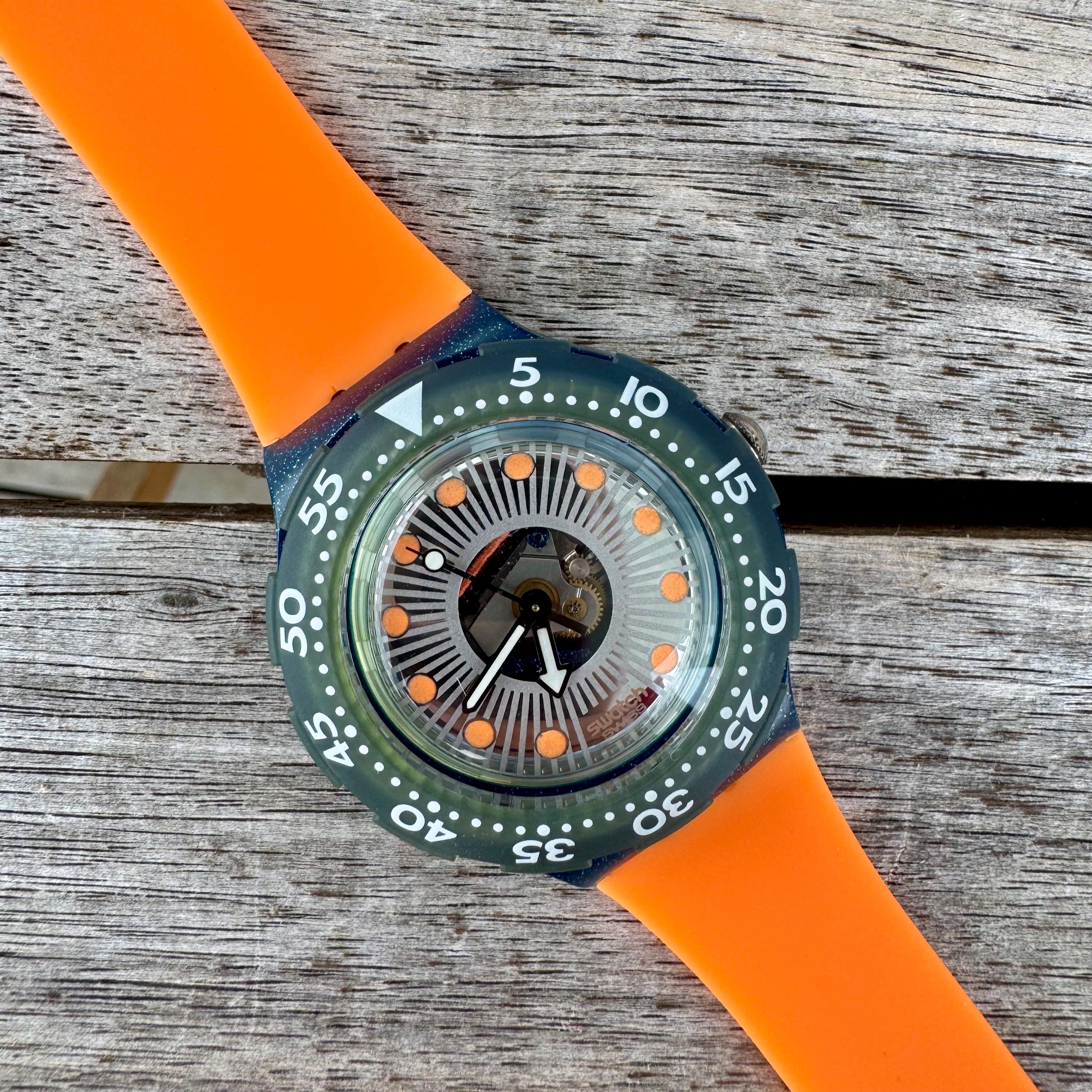 Yahoo!オークション -「スウォッチ swatch ベルト」(SCUBA200