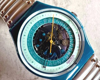 Swatch Special - GE227 - Behind Me - Used Refurbished - Etsy