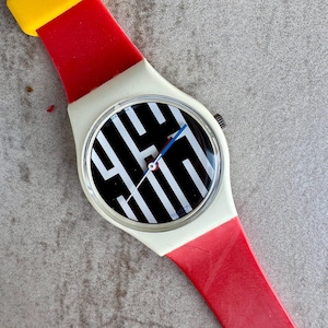 Red Swatch Watch - Etsy - Page 2