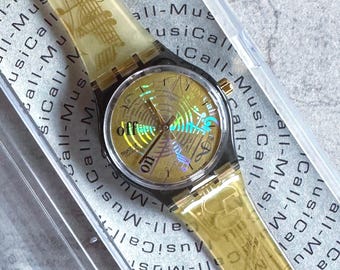 Swatch Armbanduhr Musicall Spartito SLM101 - Ungetragen mit Box