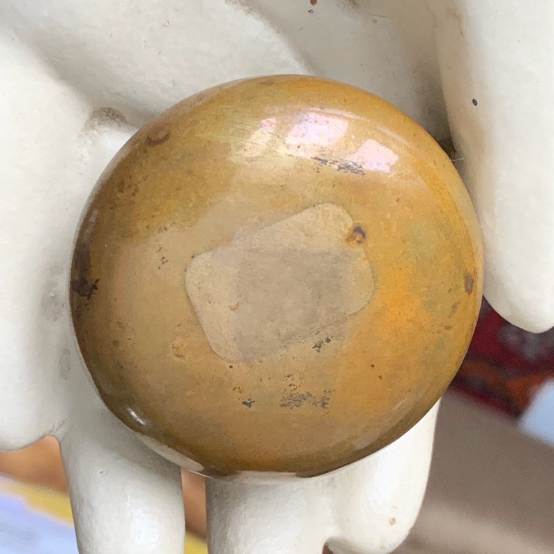 Victorian Brass Trinket Powder Box