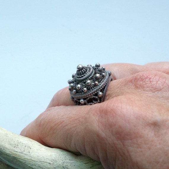 Ottoman Silver Ring Exceptional - image 8