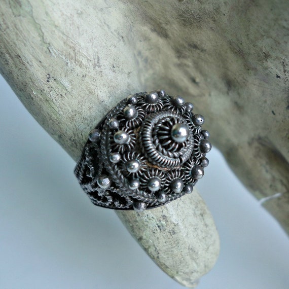 Ottoman Silver Ring Exceptional - image 2