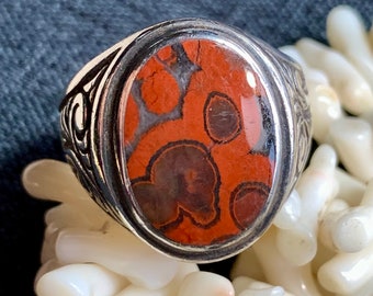 Agate Sterling Ring