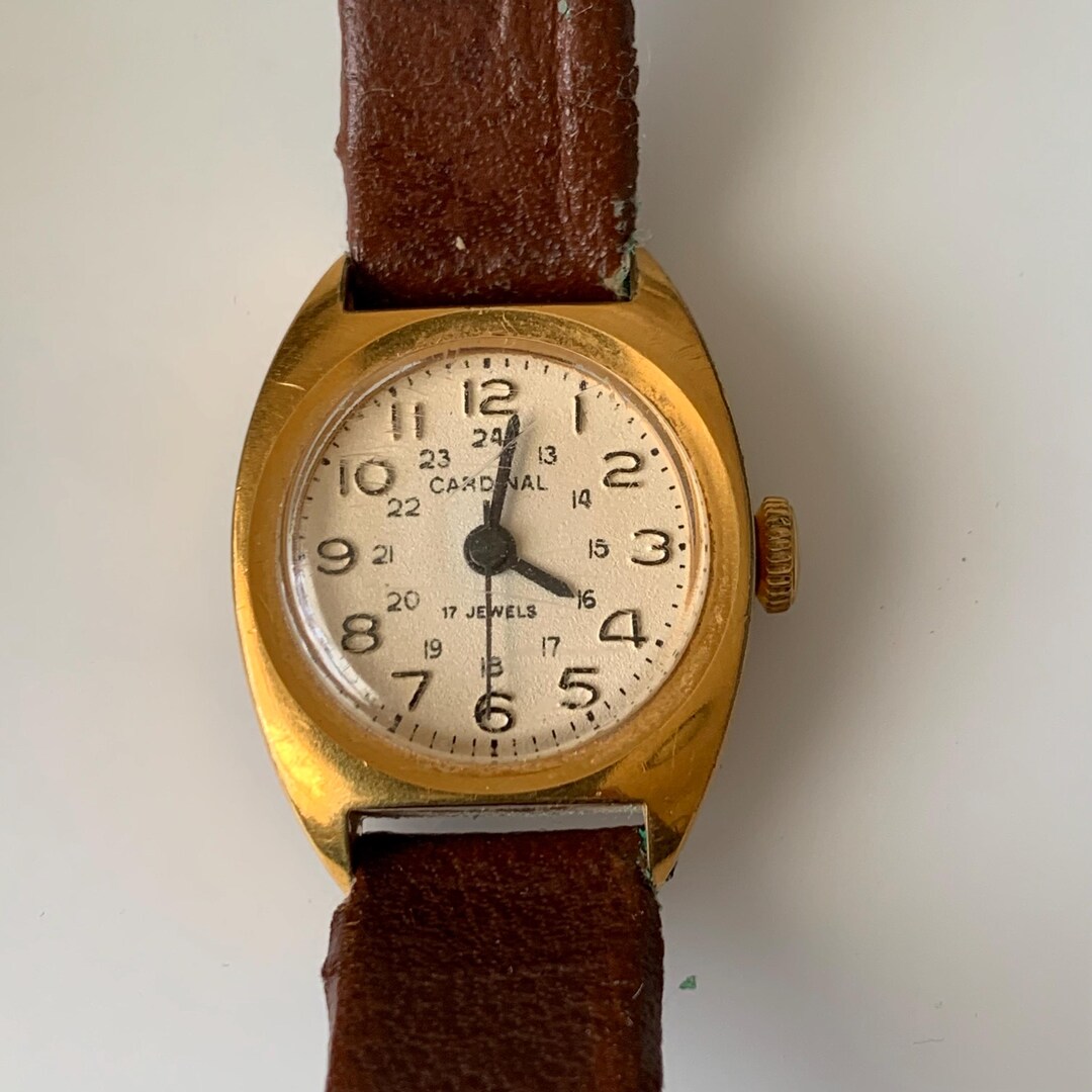 Cardinal Vintage 24 Hour Watch - Etsy