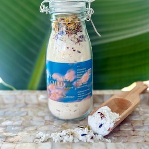 Flower Child Wildflower Milk Bath, Kąpiel w mleku kokosowym, Kąpiel w mleku i miodzie