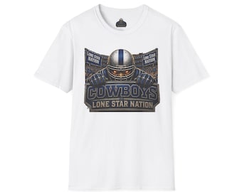 T- shirt Lone Star Nation Cowboys-Shirt Football team pride, gift and more