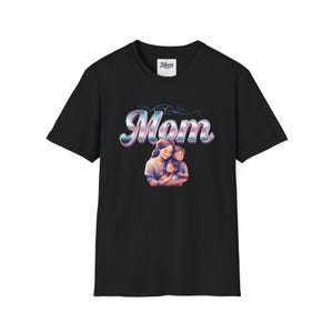 T-shirt Mom Personalize it  Graphic T-Shirt Sweet Gift for Mother's Day T-shirt Family Love T-shirt Cozy   T-shirt Birthday Present for Moms
