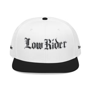 Hat Embroidered Low rider Script Logo Snapback | Embroidery Hat