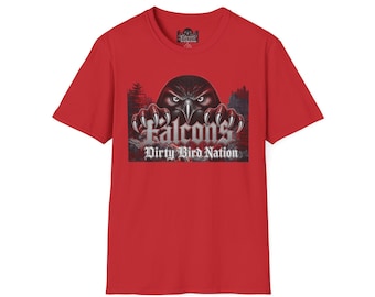 Falcons Dirty Bird nation T-Shirt, game spirit, team pride, gift, styling
