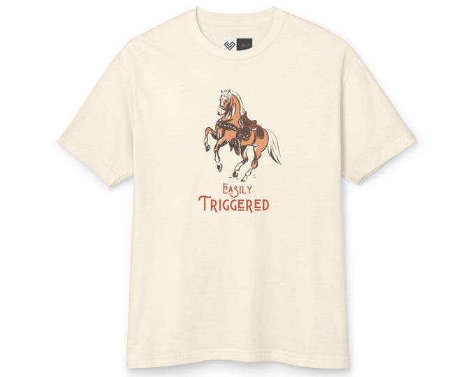 Vintage Hollywood Roy Roger's Trigger Horses Cotton Tee Shirt, Equestrian Western Nostalgic Top, Unisex Tshirt, Gift for Movie Buff, Retro