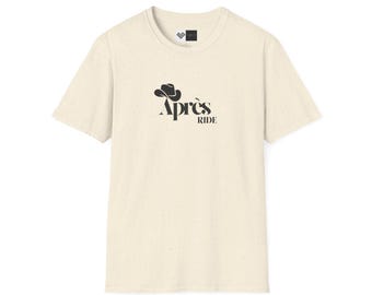 Western Horseback Cowboy Cowgirl Drinking Fun Softstyle T-Shirt, Unisex Tee Shirt for Equestrians, Horselovers, Après Riders