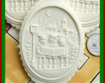1760 Clear Tinted Deyle Family Christmas Tree Mold Christmas Mold Cookie Mold Ornament Mold Marzipan Mold Springerle Mold