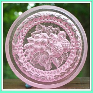 439 Clear Tinted Small Stade Berries Mold - Springerle Mold - Marzipan Mold - Cookie Mold - Paper Casting Mold - Ornament Mold