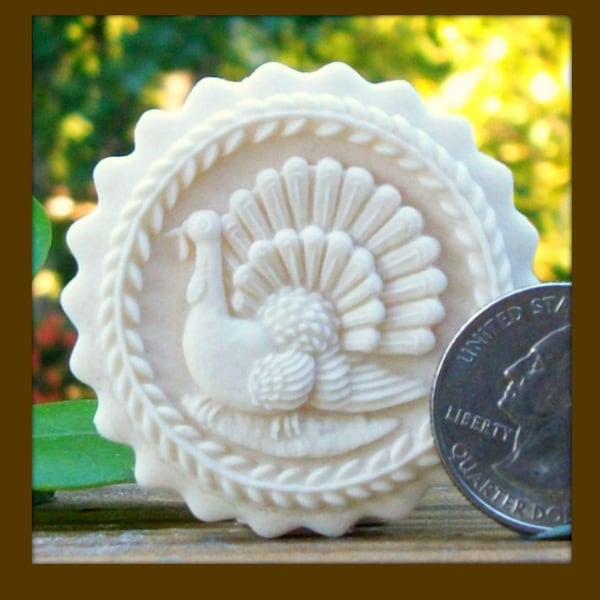 517 Hesse Turkey Cookie Mold - Springerle Mold - Gingerbread Mold - Marzipan Mold - Thanksgiving Cookies Mold - Ornament Mold - Turkey Mold