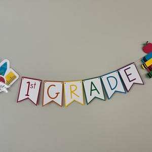 1st Day/ Last Day of school grades 1-12 banner-Teacher Banner