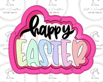 Happy Easter Cookie Cutter