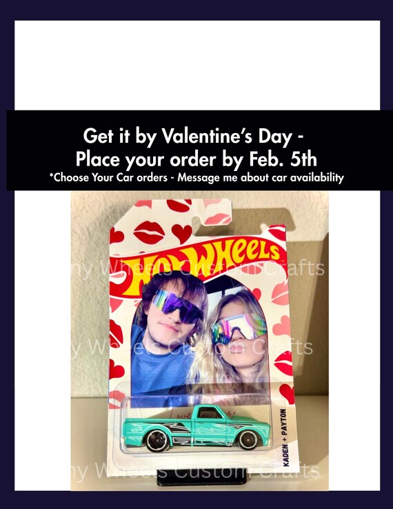 Custom Hot Wheels Gift, Personalized Packaging, Car Lover Gift, Birthday, Holiday, Collector Display