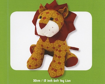 Larry the Lion {PAPER PATTERN} by Funky Friends Factory