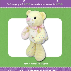 Keep Me Keepsake Bear by Funky Friends Factory - {Paper Pattern}