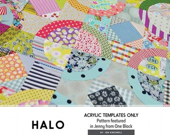 Halo Acrylic Template Set by Jen Kingwell -  (Jenny from One Block)