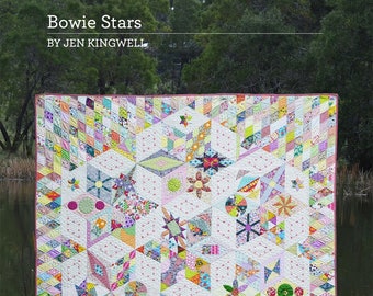 Bowie Stars Booklet by Jen Kingwell Pattern Booklet