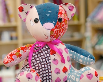 Melody Memory Bear von Funky Friends Factory - Papiermuster