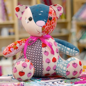 Melody Memory Bear by Funky Friends Factory - {Paper Pattern}