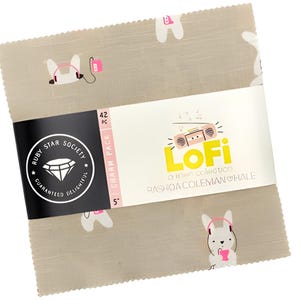 Förbeställ: Lofi Linens Charm Pack av Rashida Coleman Hale från Ruby Star – augusti 2026