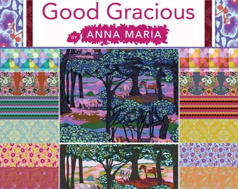 Preorder: Good Gracious by Anna Maria Horner for Free Spirit | Fat Quarter Bundle | 18 Prints | Expected May 2024